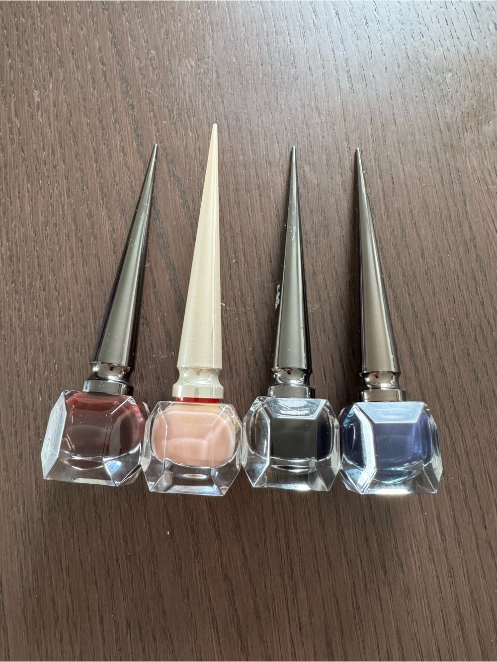Christian Louboutin Nail Polish Set of 4 Kheops Tutulle Khol Bianca 13ml